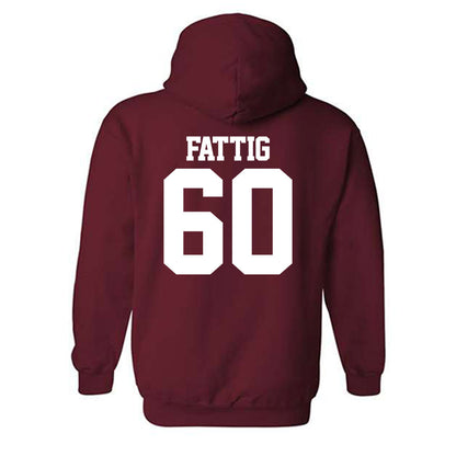 Stanford - NCAA Football : Nicholas Fattig - Classic Shersey Hooded Sweatshirt-1