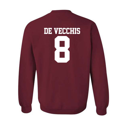 Stanford - NCAA Men's Water Polo : Simone De Vecchis - Classic Shersey Crewneck Sweatshirt-1