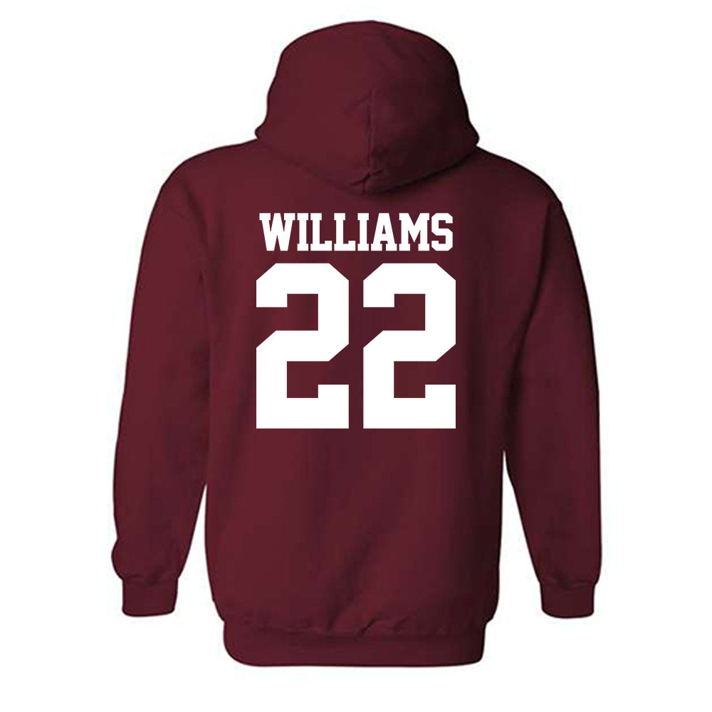 Stanford - NCAA Women's Lacrosse : Peep Williams - Classic Shersey Hooded Sweatshirt-1