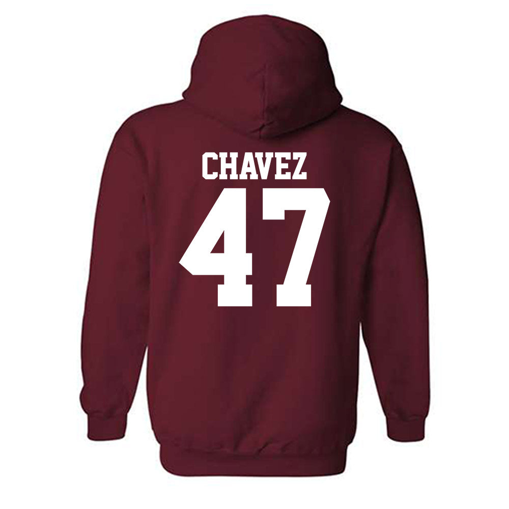 Stanford - NCAA Football : Alejandro Chavez - Classic Shersey Hooded Sweatshirt-1