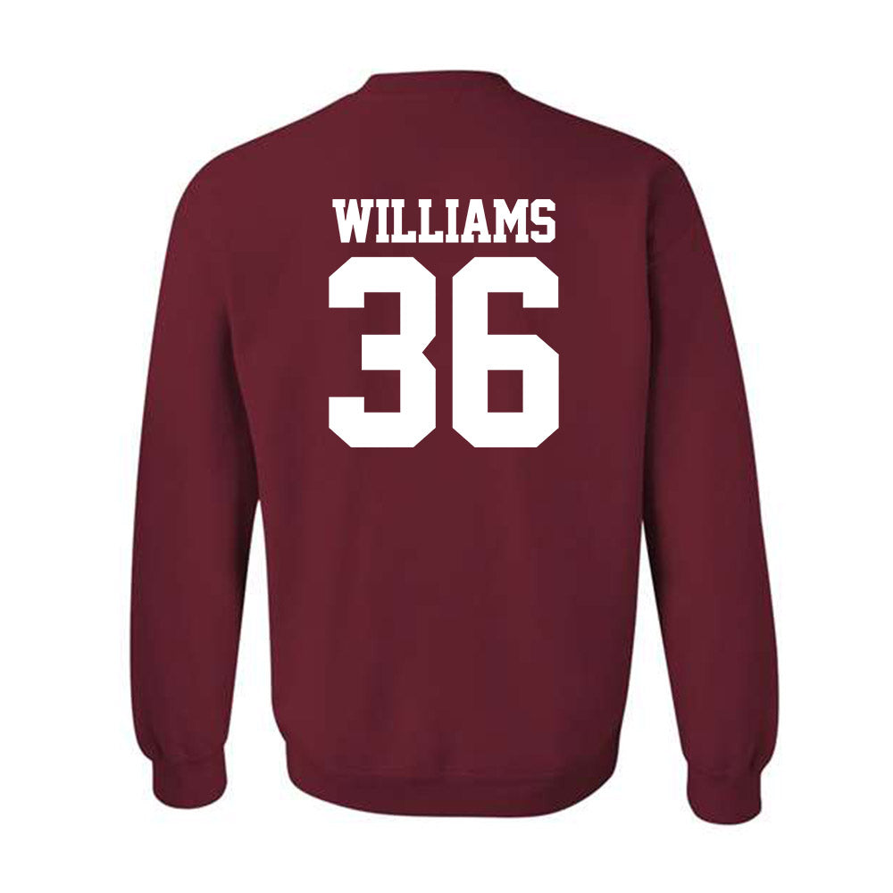 Stanford - NCAA Football : Tre Williams - Classic Shersey Crewneck Sweatshirt-1