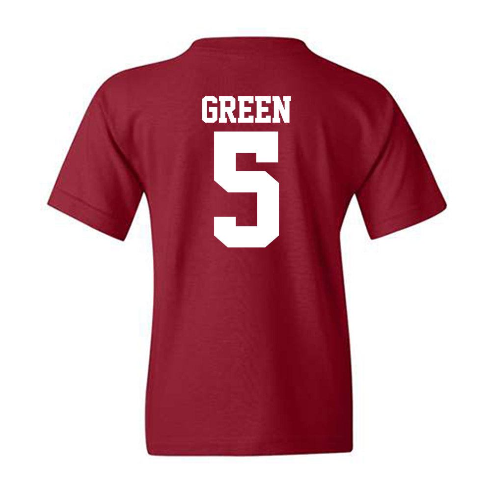 Stanford - NCAA Football : Jay Green - Classic Shersey Youth T-Shirt-1