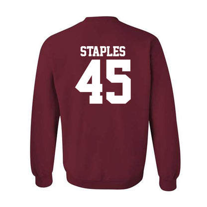 Stanford - NCAA Football : omar staples - Classic Shersey Crewneck Sweatshirt-1