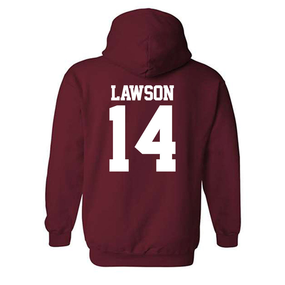 Stanford - NCAA Women's Lacrosse : Amanda Lawson - Classic Shersey Hooded Sweatshirt-1