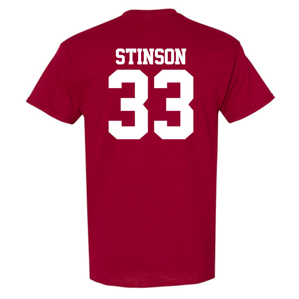 Stanford - NCAA Men's Basketball : Evan Stinson - Classic Shersey T-Shirt-1
