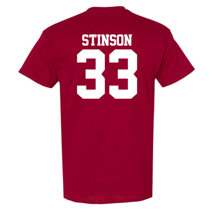 Stanford - NCAA Men's Basketball : Evan Stinson - Classic Shersey T-Shirt-1
