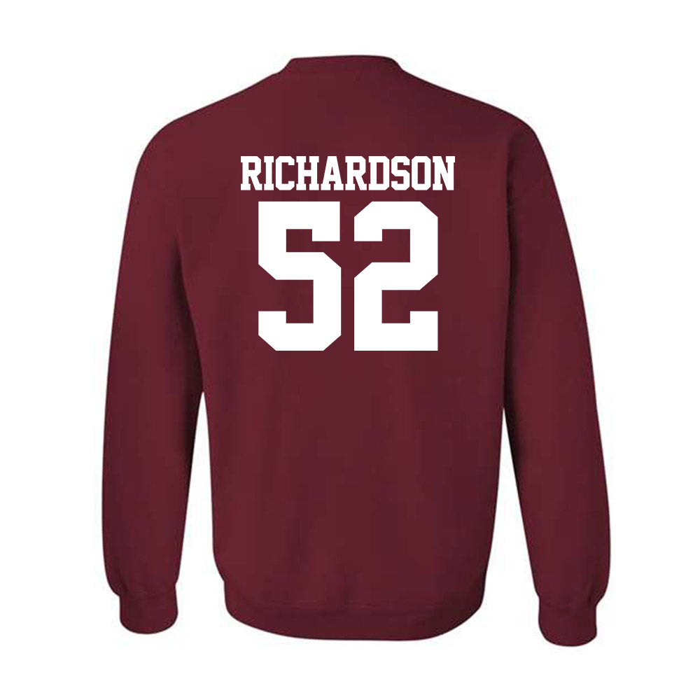 Stanford - NCAA Football : Maxwell Richardson - Classic Shersey Crewneck Sweatshirt-1