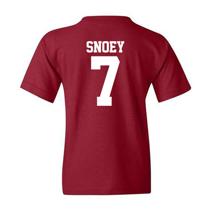 Stanford - NCAA Men's Volleyball : Theo Snoey - Classic Shersey Youth T-Shirt-1