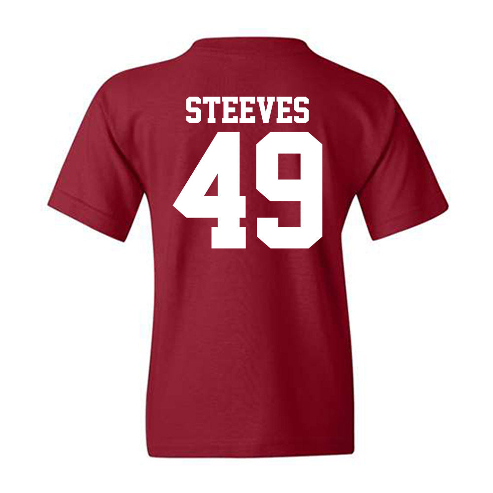 Stanford - NCAA Baseball : Austin Steeves - Classic Shersey Youth T-Shirt-1