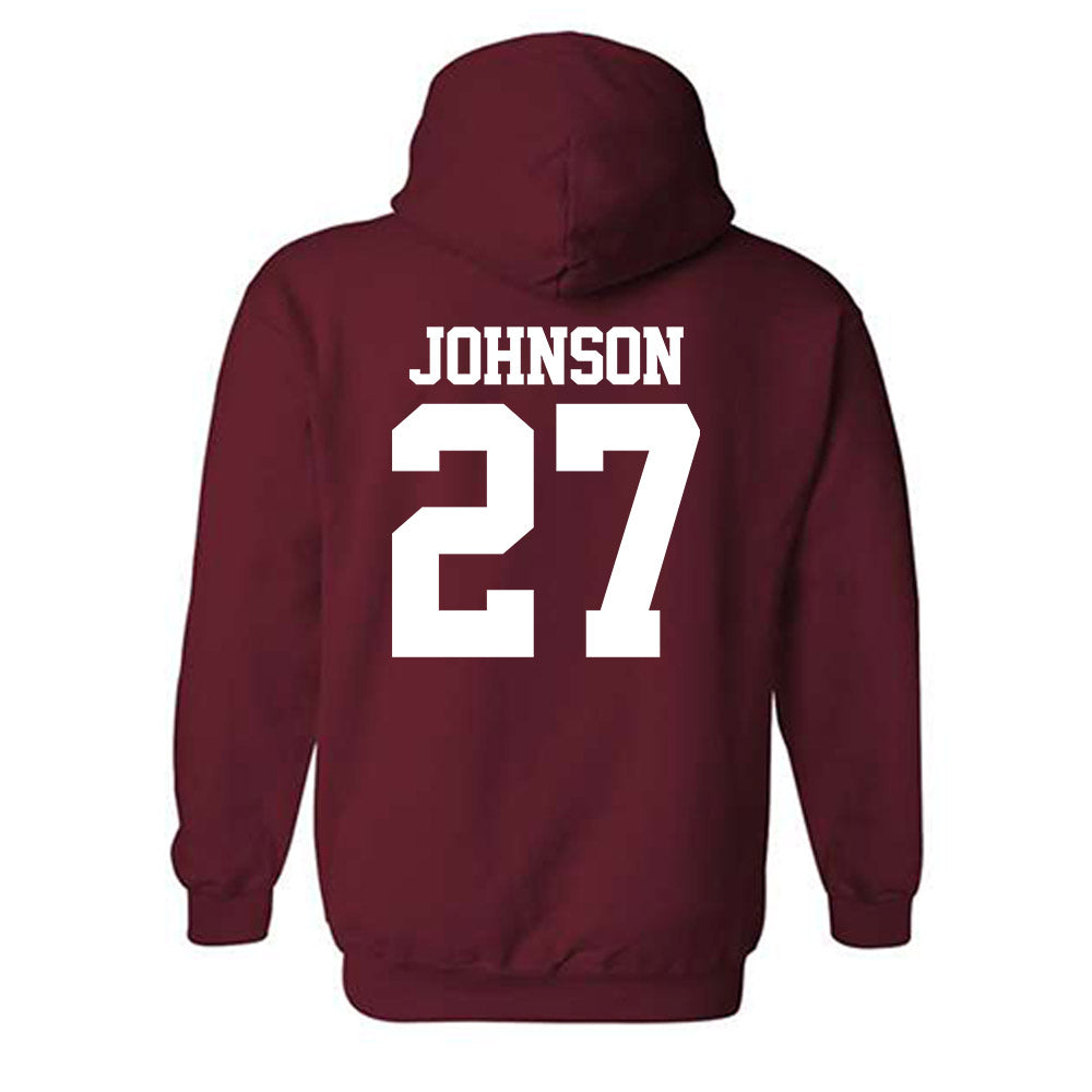 Stanford - NCAA Women's Lacrosse : Ellie Johnson - Classic Shersey Hooded Sweatshirt-1