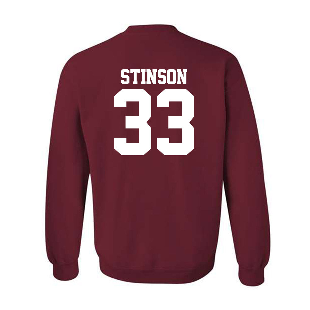 Stanford - NCAA Men's Basketball : Evan Stinson - Classic Shersey Crewneck Sweatshirt-1