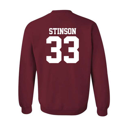 Stanford - NCAA Men's Basketball : Evan Stinson - Classic Shersey Crewneck Sweatshirt-1