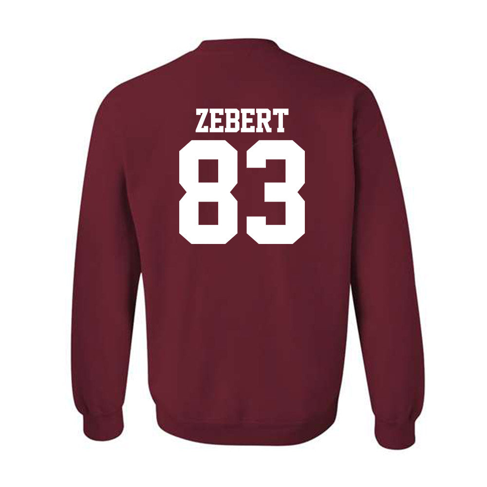 Stanford - NCAA Football : Reiman Zebert - Classic Shersey Crewneck Sweatshirt-1