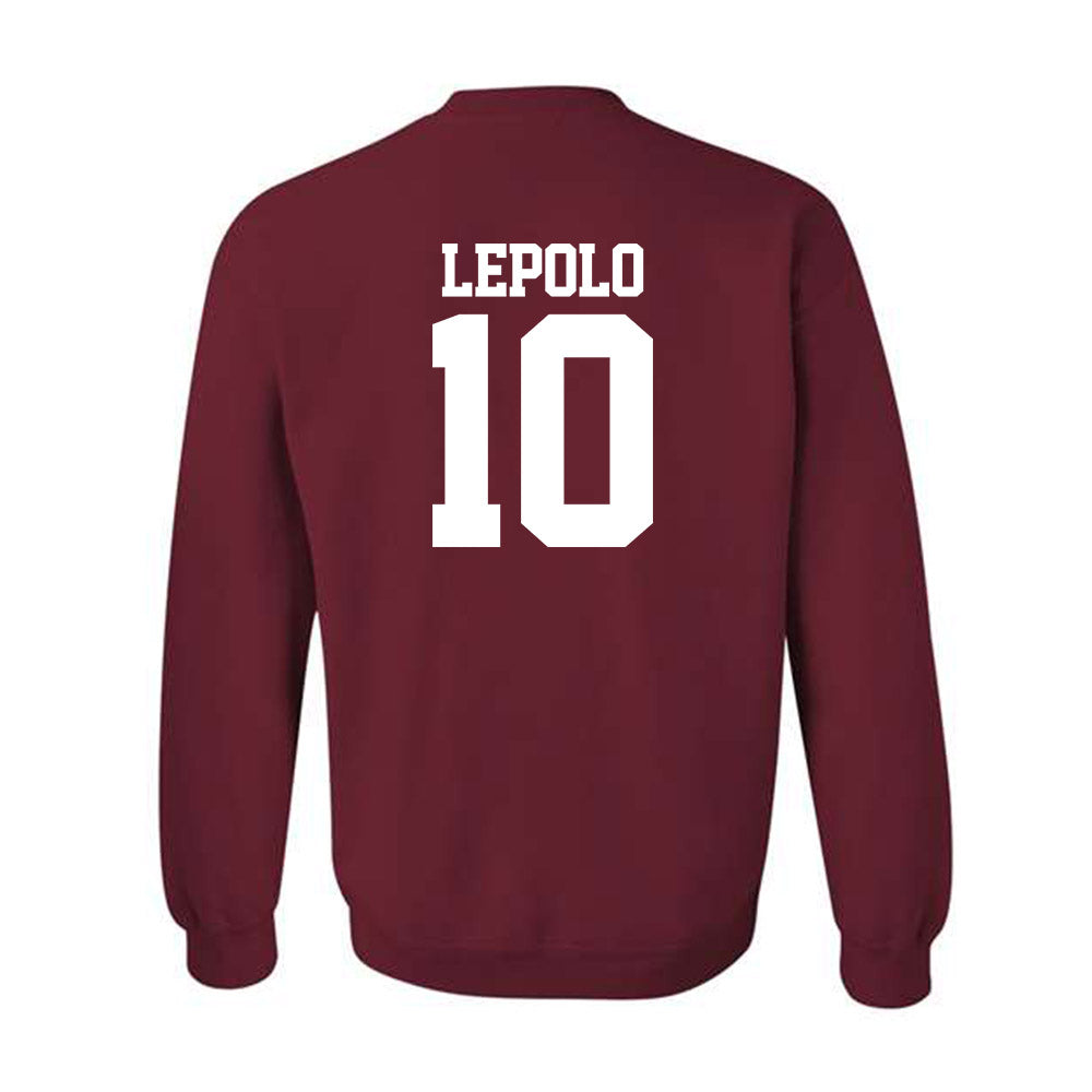 Stanford - NCAA Women's Basketball : Talana Lepolo - Classic Shersey Crewneck Sweatshirt-1