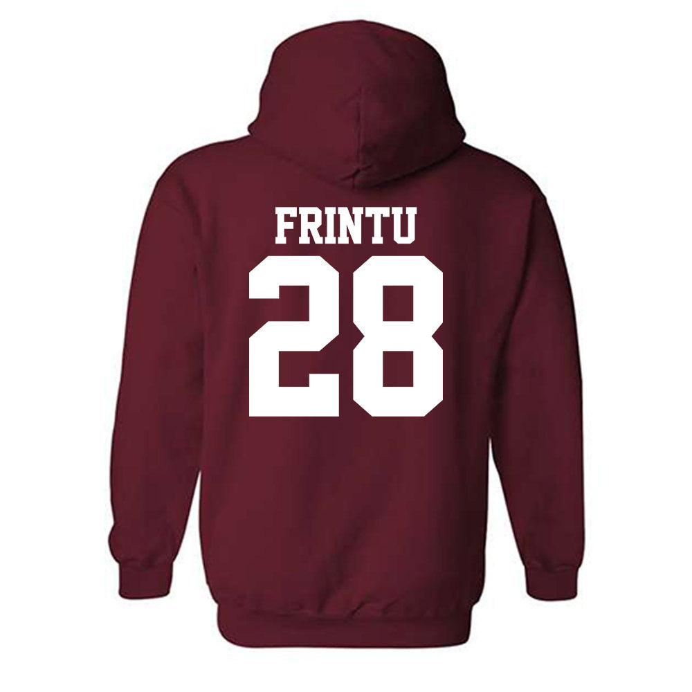 Stanford - NCAA Men's Soccer : Eric Frintu - Classic Shersey Hooded Sweatshirt-1