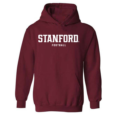 Stanford - NCAA Football : Owen van Loben Sels - Classic Shersey Hooded Sweatshirt-0