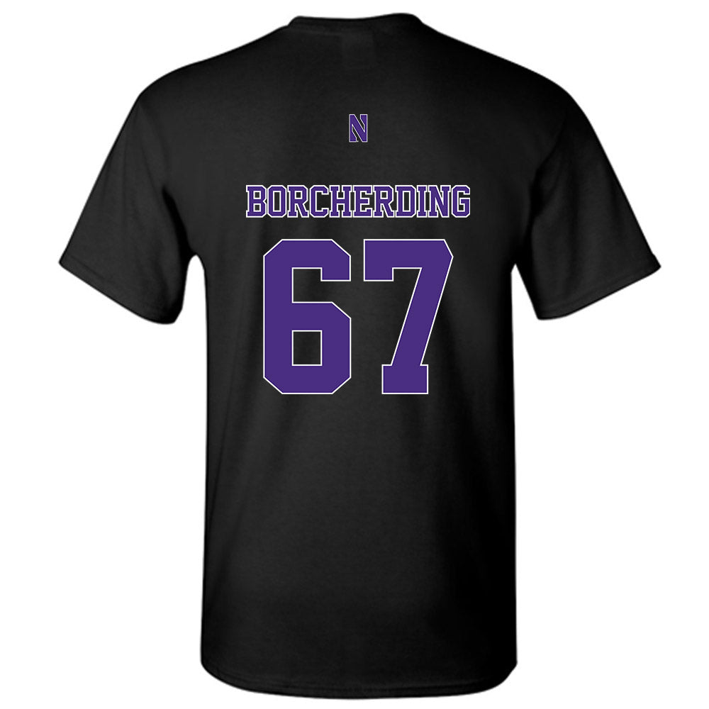 Northwestern - NCAA Football : Jace Borcherding - Classic Shersey T-Shirt-1