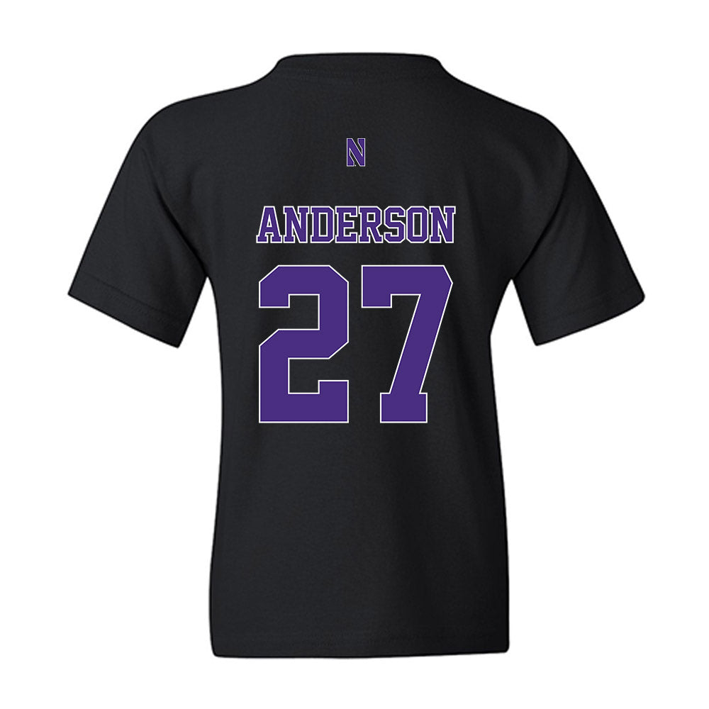 Northwestern - NCAA Football : Daniel Anderson - Classic Shersey Youth T-Shirt-1