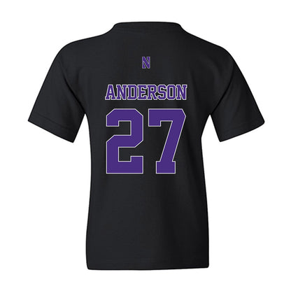 Northwestern - NCAA Football : Daniel Anderson - Classic Shersey Youth T-Shirt-1