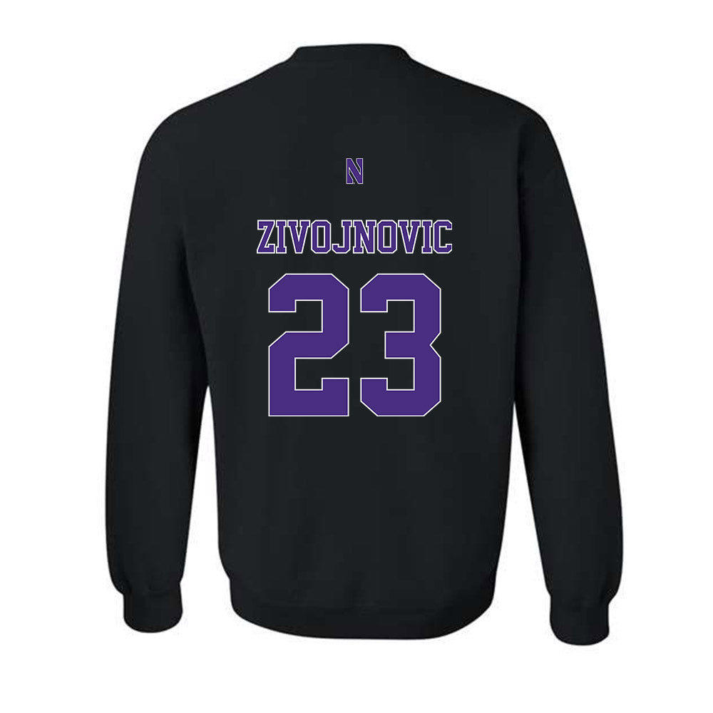 Northwestern - NCAA Women's Field Hockey : Maja Zivojnovic - Classic Shersey Crewneck Sweatshirt-1