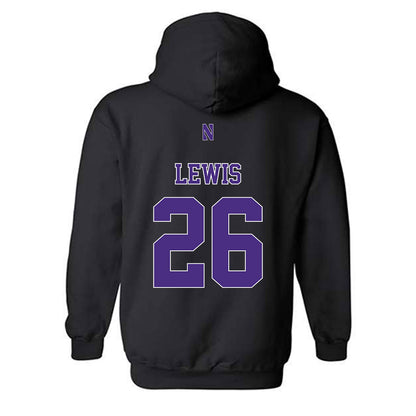 Northwestern - NCAA Football : Jalen Lewis - Classic Shersey Hooded Sweatshirt