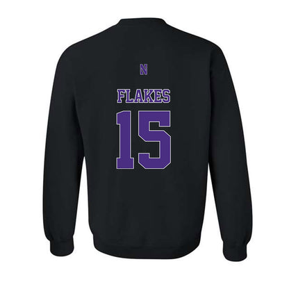 Northwestern - NCAA Football : Brendan Flakes - Classic Shersey Crewneck Sweatshirt