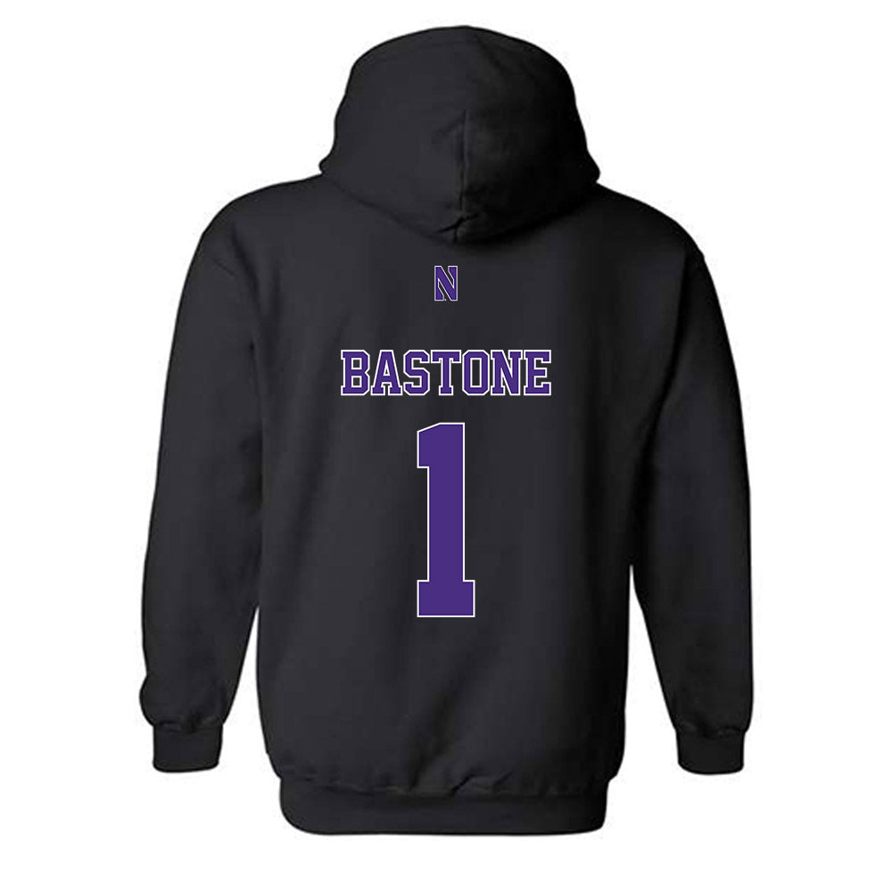 Northwestern - NCAA Football : Carmine Bastone - Classic Shersey Hooded Sweatshirt-1
