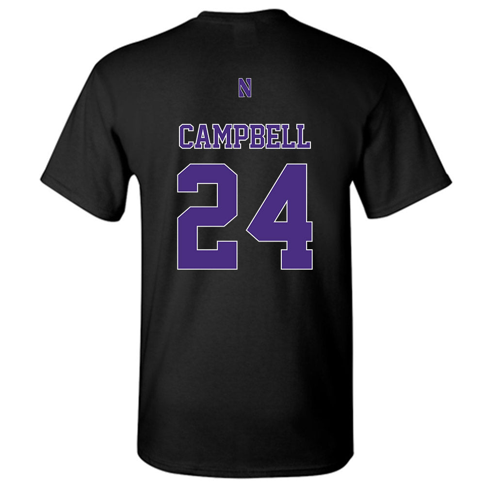 Northwestern - NCAA Women's Lacrosse : Riley Campbell - Classic Shersey T-Shirt-1