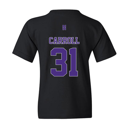 Northwestern - NCAA Women's Lacrosse : Mary Carroll - Classic Shersey Youth T-Shirt-1