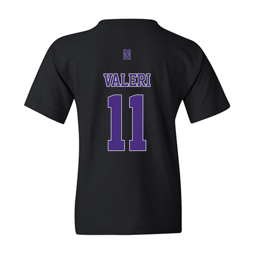 Northwestern - NCAA Football : Seth Valeri - Classic Shersey Youth T-Shirt-1