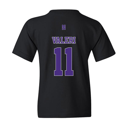 Northwestern - NCAA Football : Seth Valeri - Classic Shersey Youth T-Shirt-1