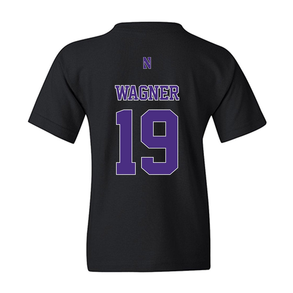 Northwestern - NCAA Football : Drew Wagner - Classic Shersey Youth T-Shirt-1