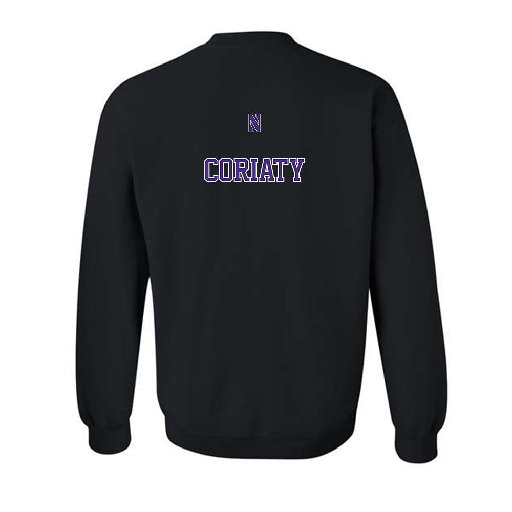 Northwestern - NCAA Men's Tennis : Lucas Coriaty - Classic Shersey Crewneck Sweatshirt-1