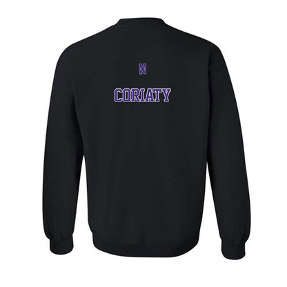 Northwestern - NCAA Men's Tennis : Lucas Coriaty - Classic Shersey Crewneck Sweatshirt-1