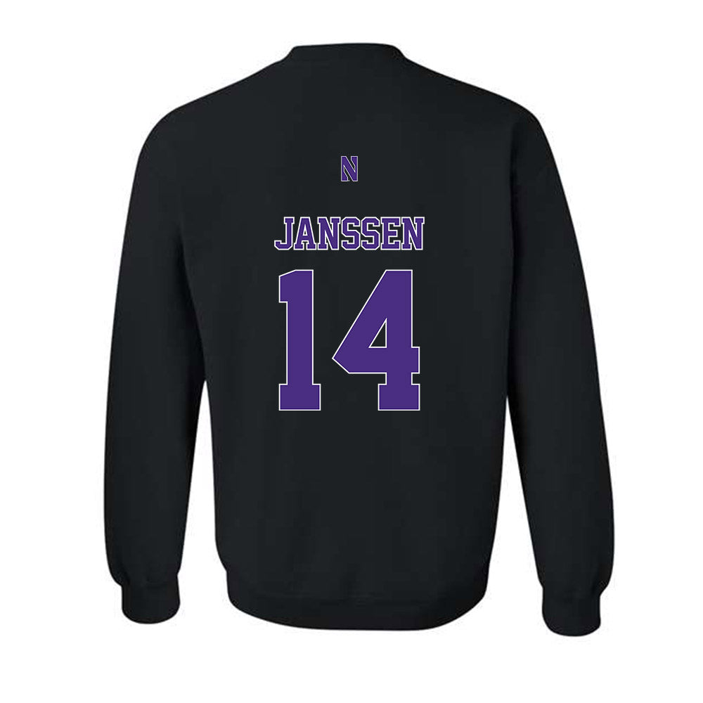 Northwestern - NCAA Women's Field Hockey : Kate Janssen - Classic Shersey Crewneck Sweatshirt-1