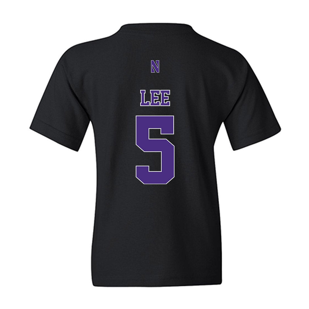 Northwestern - NCAA Baseball : Yonghoon Lee - Classic Shersey Youth T-Shirt-1