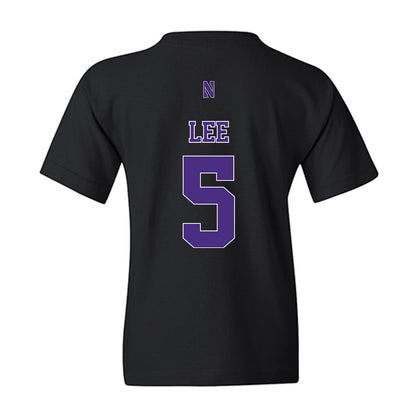 Northwestern - NCAA Baseball : Yonghoon Lee - Classic Shersey Youth T-Shirt-1