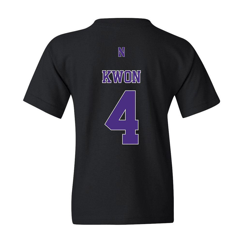 Northwestern - NCAA Women's Fencing : Athina Kwon - Classic Shersey Youth T-Shirt