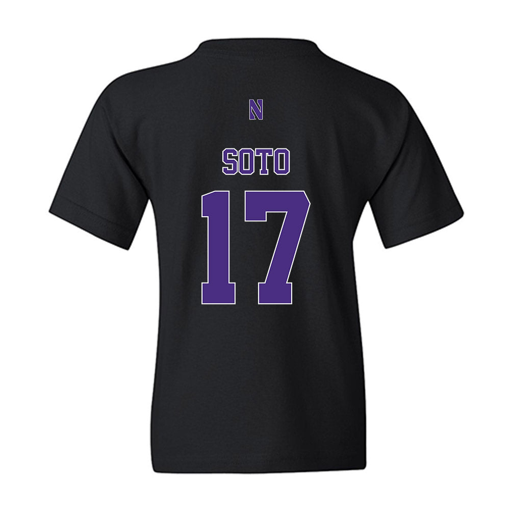 Northwestern - NCAA Women's Lacrosse : Jenna Soto - Classic Shersey Youth T-Shirt-1