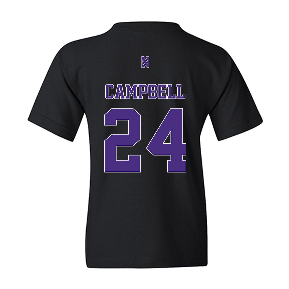 Northwestern - NCAA Women's Lacrosse : Riley Campbell - Classic Shersey Youth T-Shirt-1