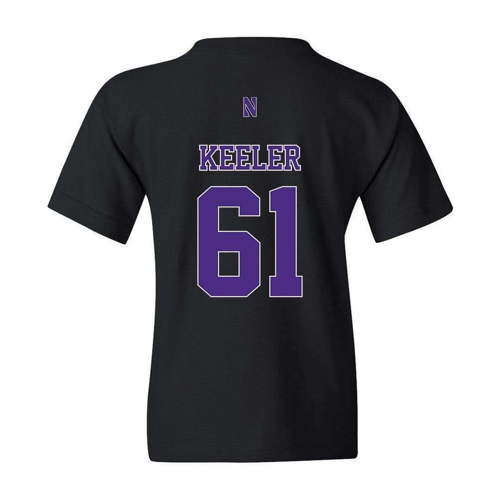 Northwestern - NCAA Football : Matt Keeler - Classic Shersey Youth T-Shirt