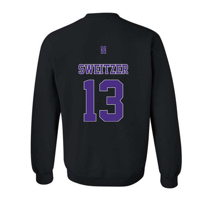 Northwestern - NCAA Women's Lacrosse : Delaney Sweitzer - Classic Shersey Crewneck Sweatshirt-1