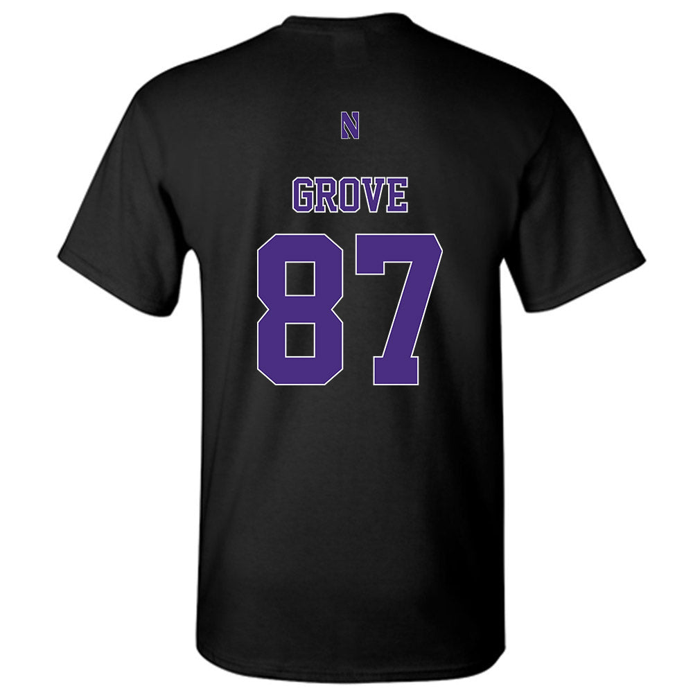 Northwestern - NCAA Football : Carson Grove - Classic Shersey T-Shirt-1