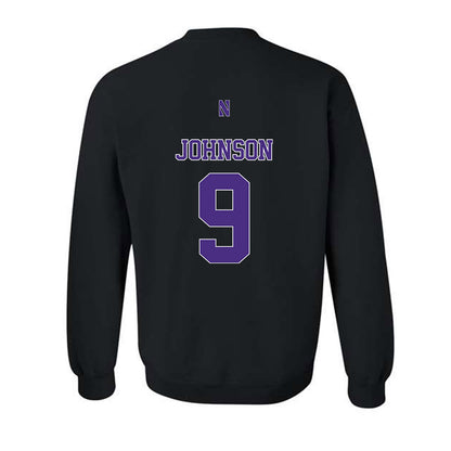 Northwestern - NCAA Women's Lacrosse : Hannah Johnson - Classic Shersey Crewneck Sweatshirt
