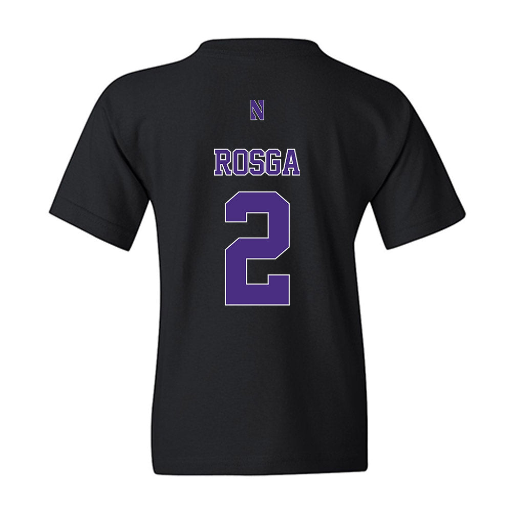 Northwestern - NCAA Women's Lacrosse : Jaylen Rosga - Classic Shersey Youth T-Shirt-1
