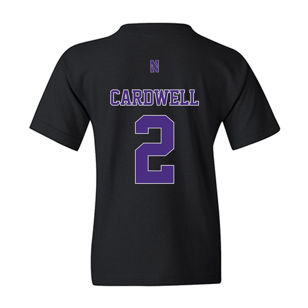 Northwestern - NCAA Women's Soccer : Liz Cardwell - Classic Shersey Youth T-Shirt-1