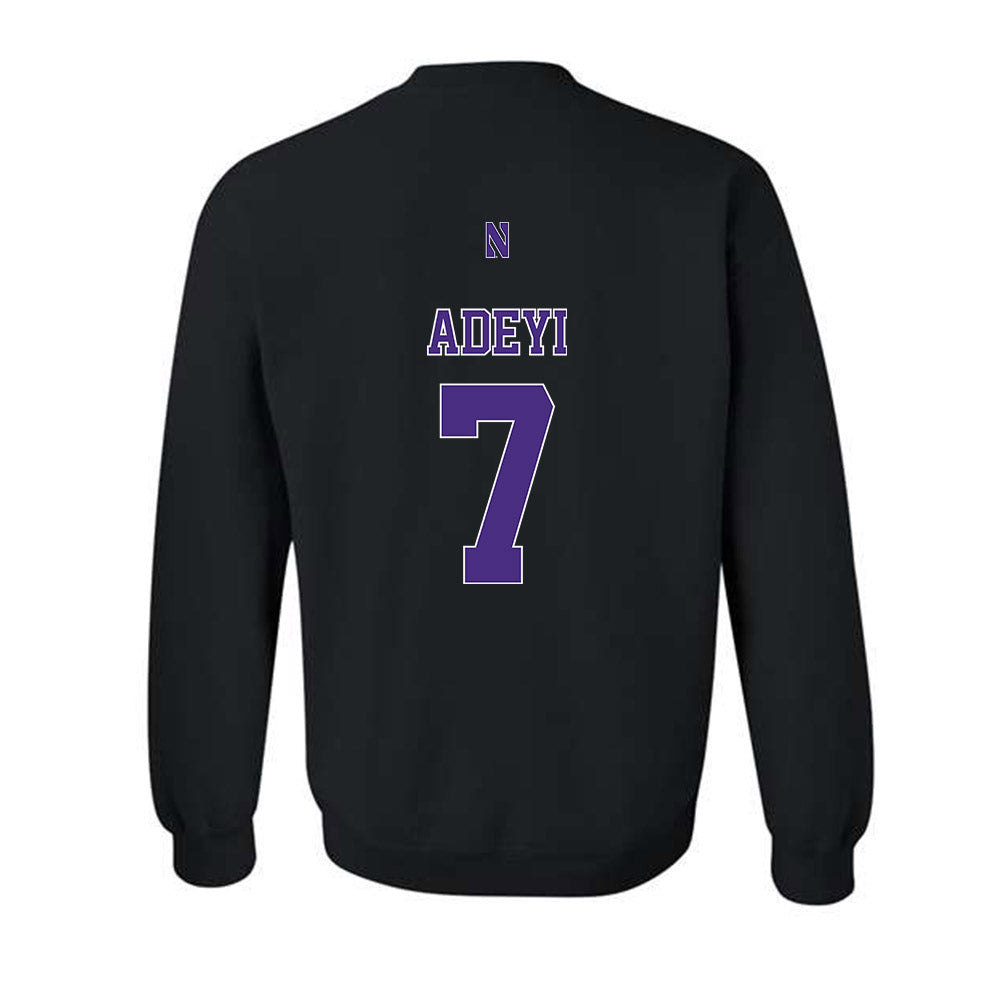 Northwestern - NCAA Football : Ore Adeyi - Classic Shersey Crewneck Sweatshirt