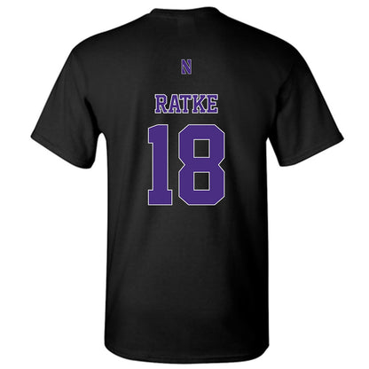 Northwestern - NCAA Women's Lacrosse : Claire Ratke - Classic Shersey T-Shirt-1