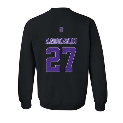 Northwestern - NCAA Football : Daniel Anderson - Classic Shersey Crewneck Sweatshirt-1