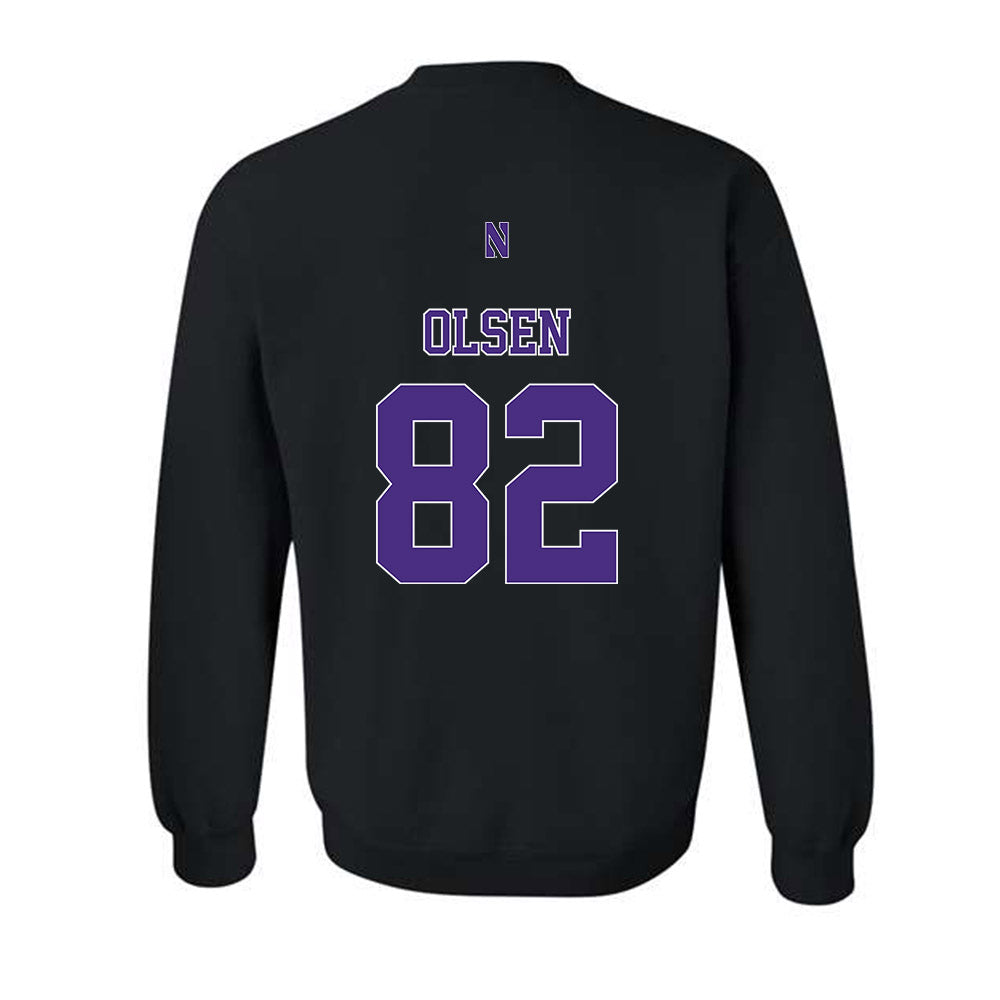Northwestern - NCAA Football : Jack Olsen - Classic Shersey Crewneck Sweatshirt